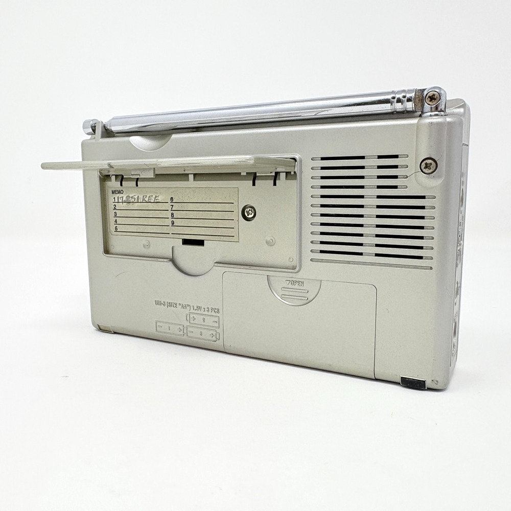 Sangean ATS-606A FM LW MW SW World Band Radio Receiver Tested Working 1990s Vtg - Picture 5 of 10
